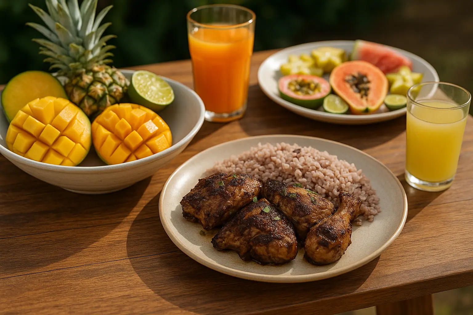 Romantic dining experience at VivaViolas featuring Jamaican cuisine