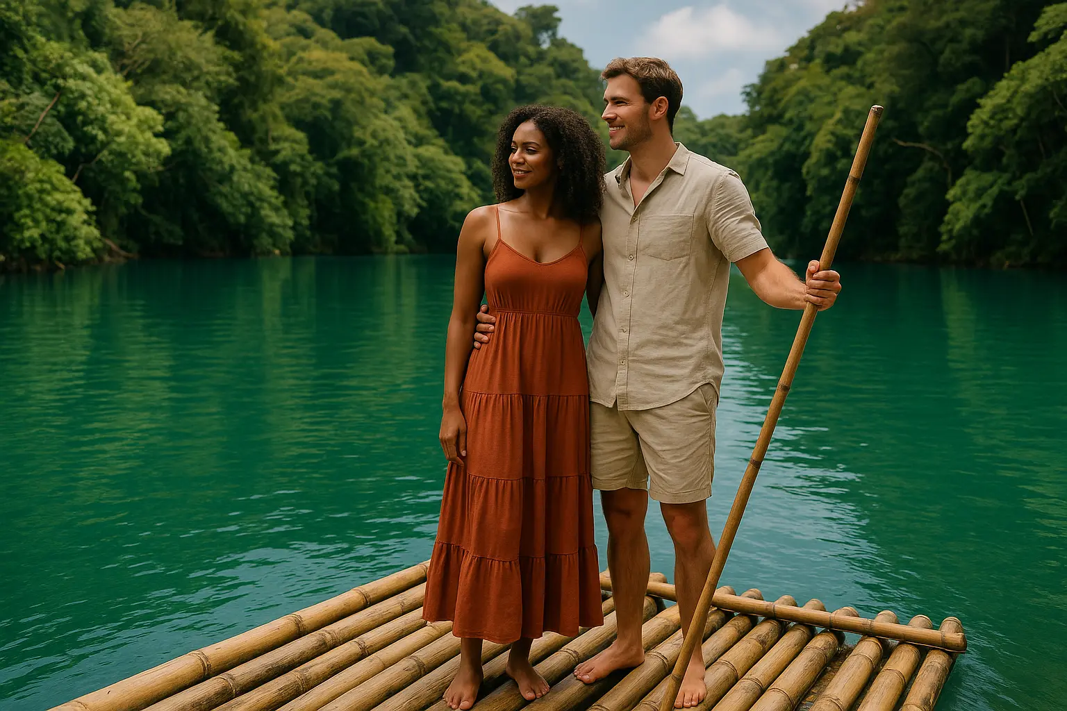 Couples enjoying romantic tours in Port Antonio, Jamaica