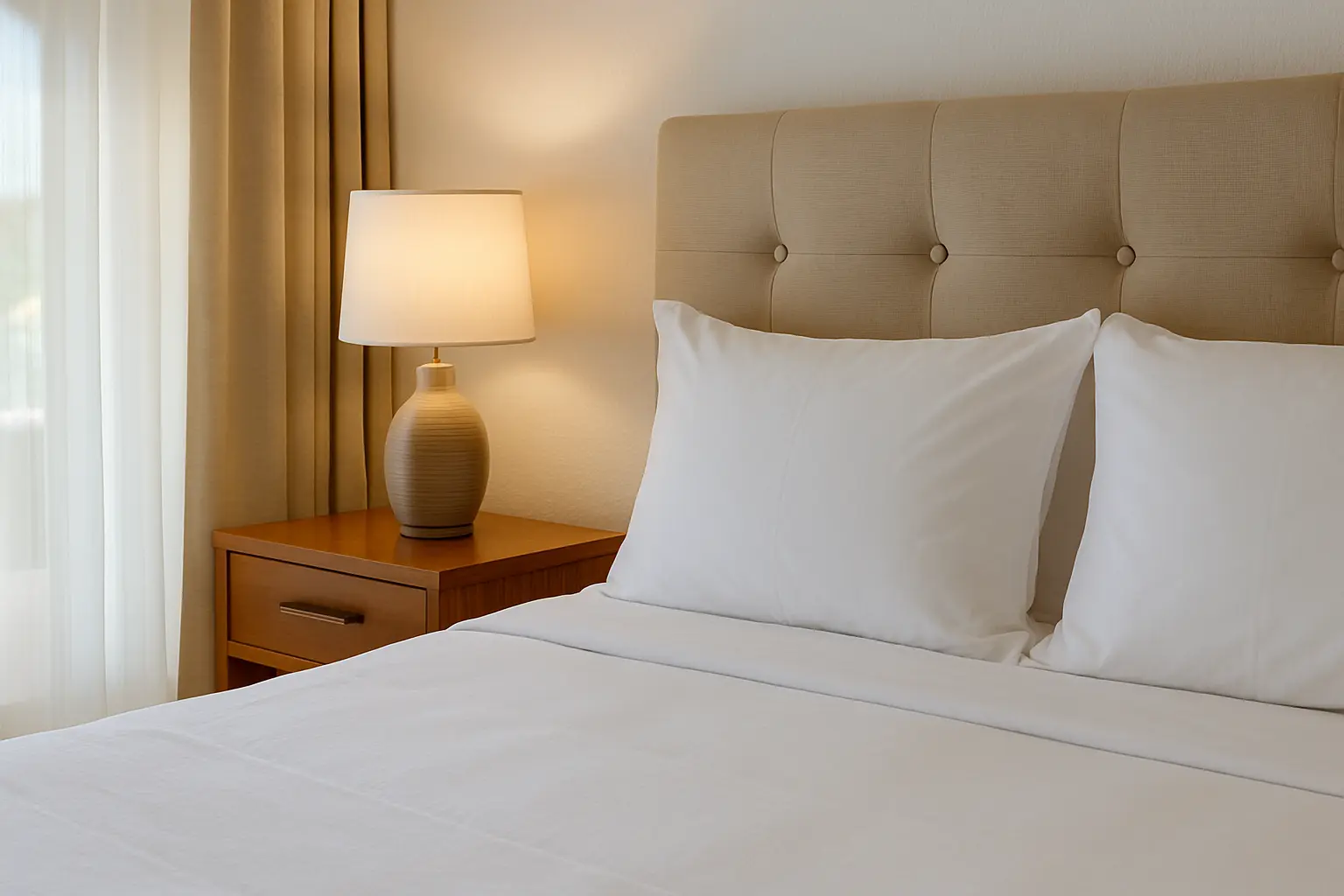 Ocean View 4 guest room details with cozy furnishings and bright natural light.”