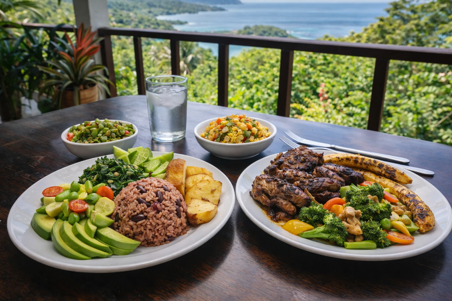 Garden-to-plate and Taste of Jamaica dining at VivaViolas Guest House
